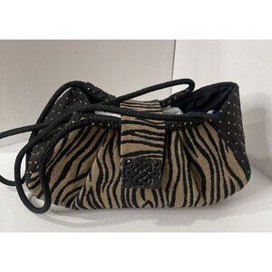 L. O'Neill Design Tapestry Carved Natural Stone Purse Handmade Limited Edition